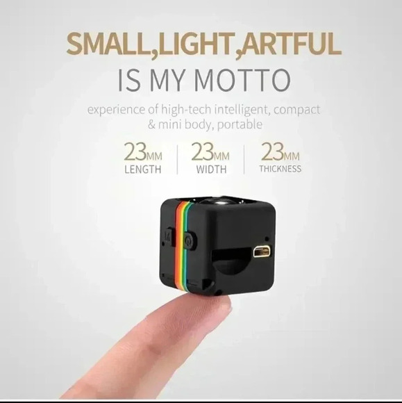 Mini Camera SQ11 HD 1080P Sensor Night Vision Camcorder Motion DVR Micro Camera - Picture 1 of 7